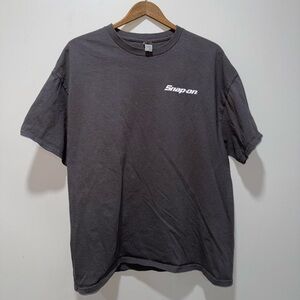 Snap Dark Gray Men's Short Sleeve Tee